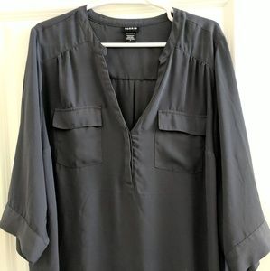 Torrid Harper-Georgette Pullover Blouse